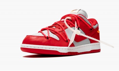 Nike Dunk Low Off-White University Red