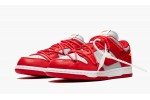 Nike Dunk Low Off-White University Red