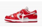 Nike Dunk Low Off-White University Red