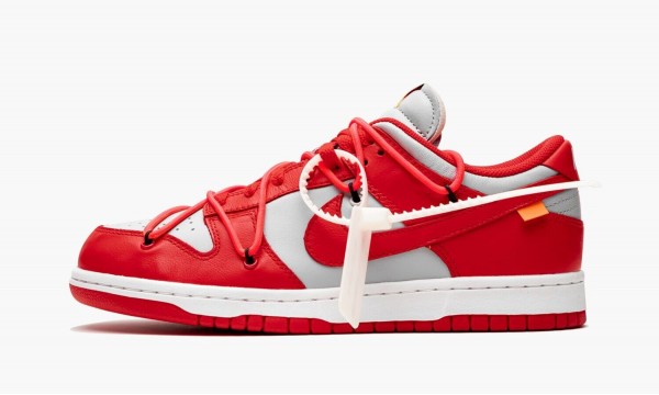 Nike Dunk Low Off-White University Red