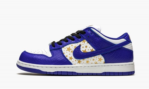 Nike SB Dunk Low Supreme Stars Hyper Royal (2021)