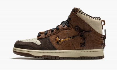 Nike Dunk High Bodega Legend Fauna Brown