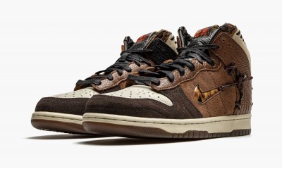 Nike Dunk High Bodega Legend Fauna Brown