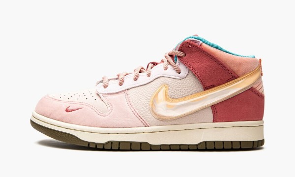 Nike Dunk Mid Social Status Free Lunch Strawberry Milk