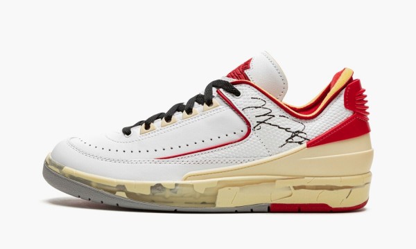 Jordan 2 Retro Low SP Off-White White Red