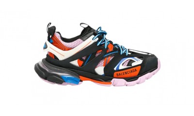 Balenciaga Wmns Track Trainer 'Black Orange Pink' 542436W1GC11054