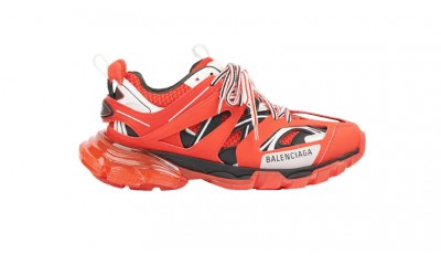 Balenciaga Track Sneaker 'Clear Sole - Red'