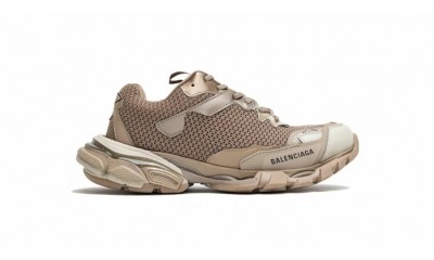 Balenciaga Track.3 Sneaker In Brown