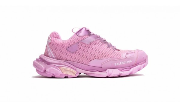 Balenciaga Track.3 Sneaker In Pink