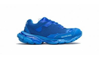 Balenciaga Track.3 Sneaker In Blue