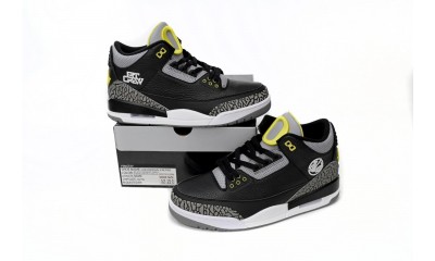 Jordan 3 Oregon Ducks Pit Crew Black