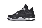 Air Jordan 4 Retro Black Canvas