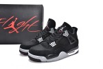 Air Jordan 4 Retro Black Canvas