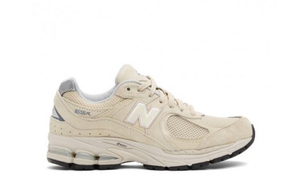 New Balance 2002R Bone Light Aluminum Sneakers