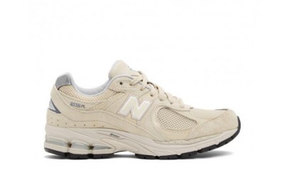 New Balance 2002R Bone Light Aluminum Sneakers