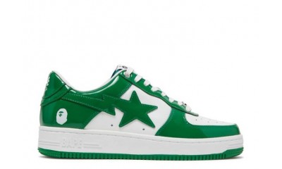 A Bathing Ape Bape Sta Low Green