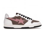 A Bathing Ape Bape Court Sta Brown Pink