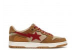 A Bathing Ape Sk8 Sta Wheat Red