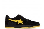 A Bathing Ape Sk8 Sta Black Electric Yellow