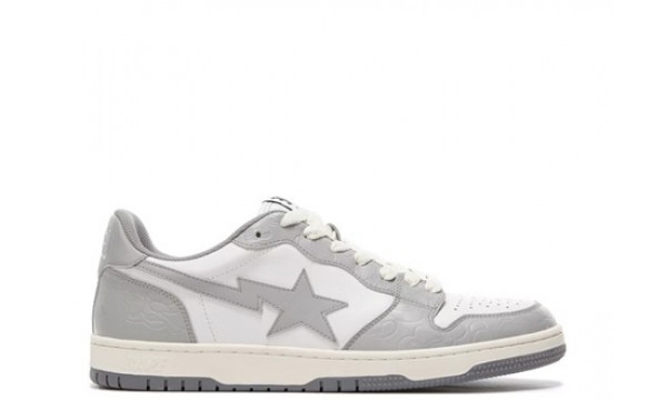 A Bathing Ape Court Sta Light Grey Cream