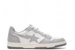 A Bathing Ape Court Sta Light Grey Cream