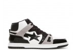 A Bathing Ape Bape Sta 93 Hi Black Light Grey