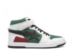 A Bathing Ape Bape SK8 Sta White Green