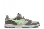 A Bathing Ape Bape SK8 Sta Grey Green