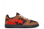 A Bathing Ape Bape SK8 Sta Brown Orange