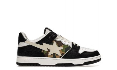 A Bathing Ape Bape SK8 Sta Black