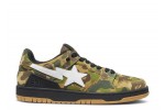 A Bathing Ape Bape SK8 Sta ABC Camo Green