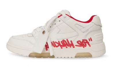 Off-White Out of Office 'For Walking - White Red'