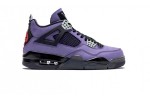 Air Jordan 4 x Travis Scott Purple