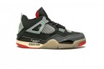 Air Jordan 4 Retro Bred with Mesh Toebox