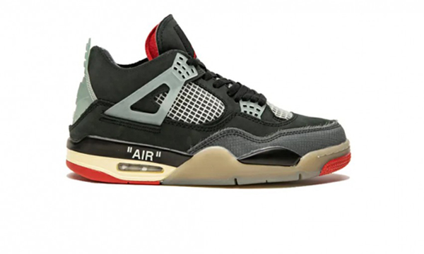 Air Jordan 4 Retro Bred with Mesh Toebox