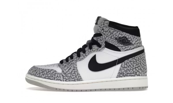 Jordan 1 Retro High OG White Cement