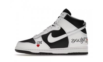 Nike SB Dunk High Supreme By Any Means Black