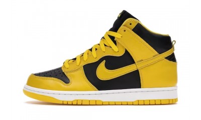 Nike Dunk High Black Varsity Maize