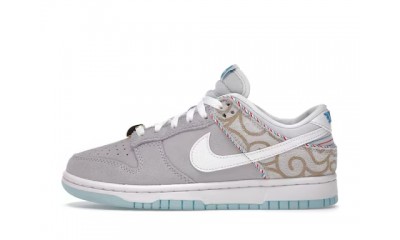 Nike Dunk Low SE Barber Shop Grey