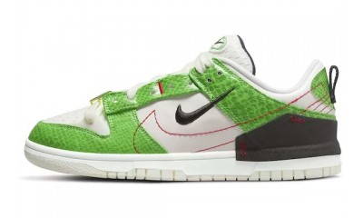 Nike Dunk Low Disrupt 2 Just Do It Snakeskin Green (Women's)