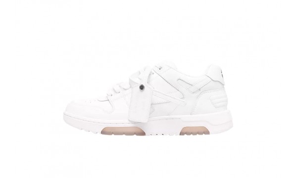 OFF-WHITE Out Of Office OOO Low Tops Triple White