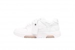 OFF-WHITE Out Of Office OOO Low Tops Triple White