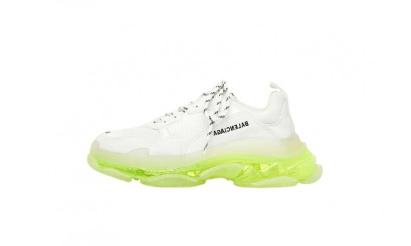 Balenciaga Triple S Sneaker 'Clear Sole - White Fluo Yellow'