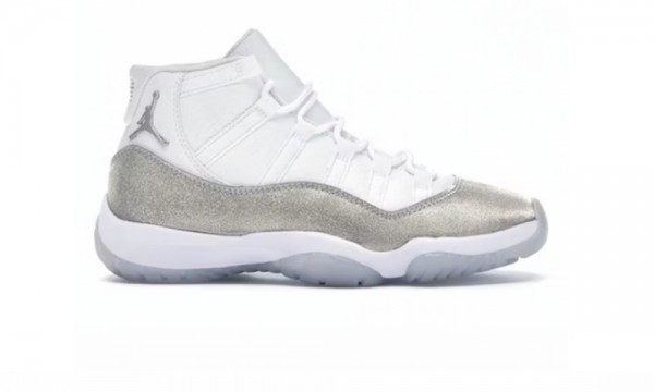 Jordan 11 Retro White Metallic Silver (Women's)