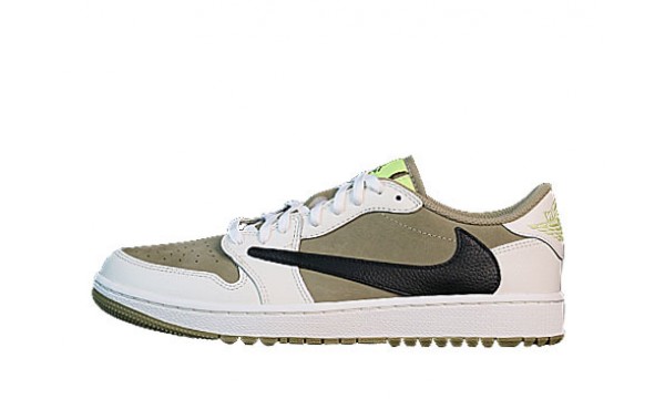 Jordan 1 Retro Low Golf Travis Scott Neutral Olive