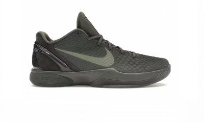 Nike Kobe 6 Black Mamba Collection Fade to Black