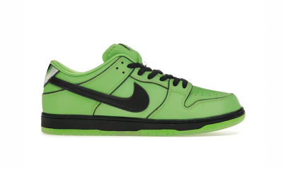 Nike SB Dunk Low The Powerpuff Girls Buttercup