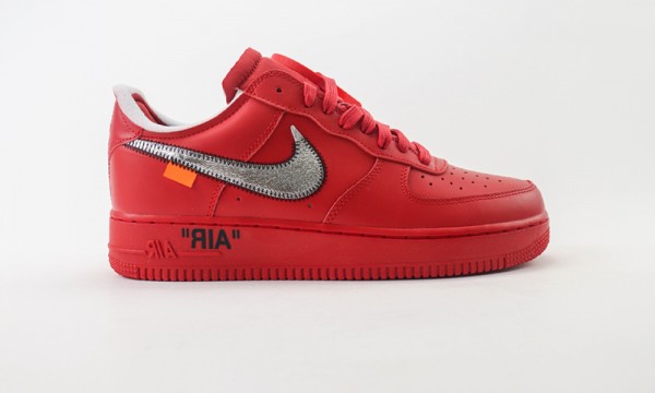 Off White x Nike Air Force 1‘07 Low Red