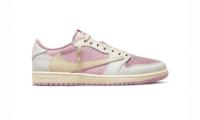 Travis Scott Air Jordan 1 Low OG“Sail/Shy Pink”