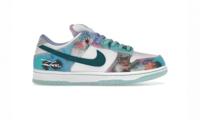 Nike SB Dunk Low Futura Laboratories Bleached Aqua